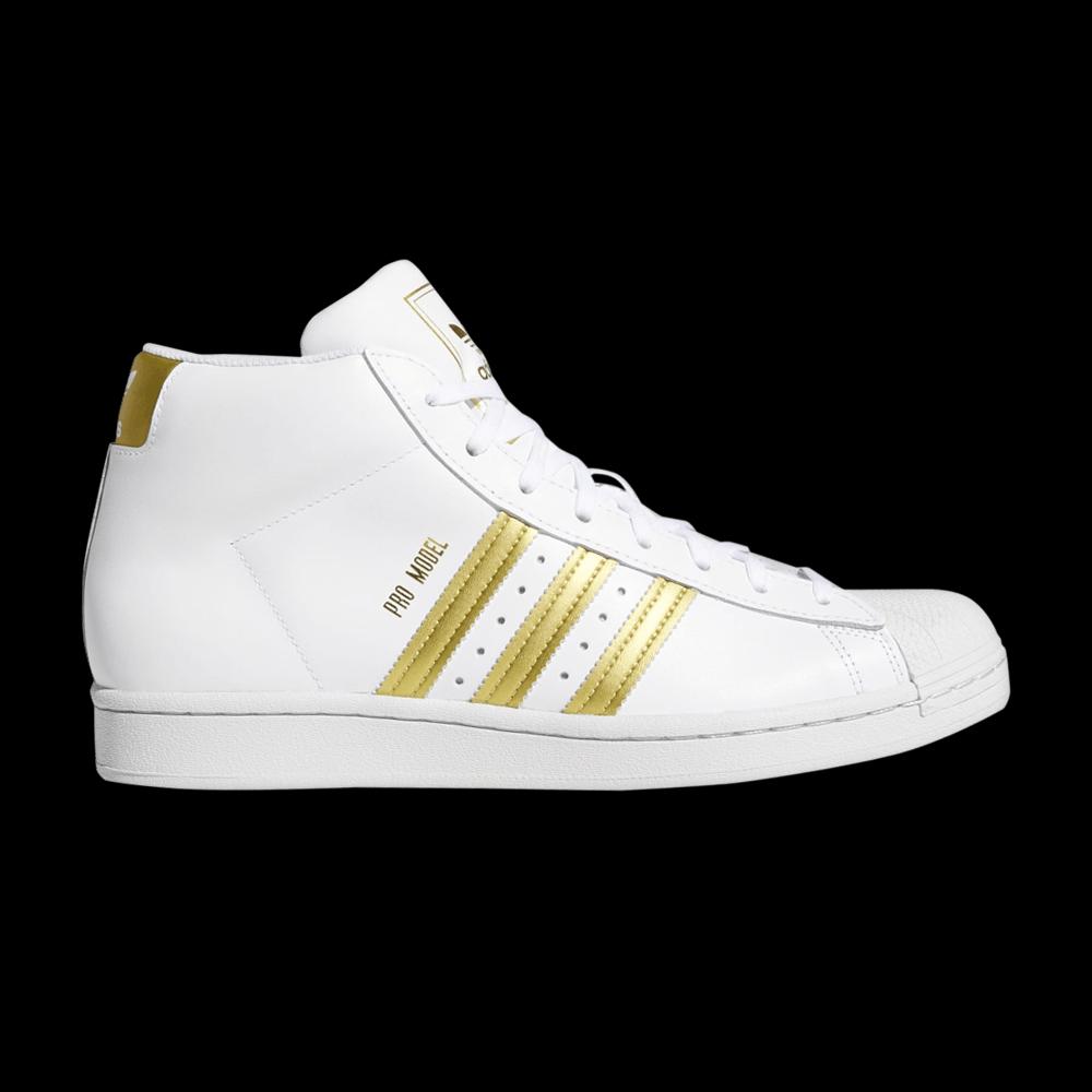 Кроссовки adidas Pro Model 'White Gold Metallic' 1