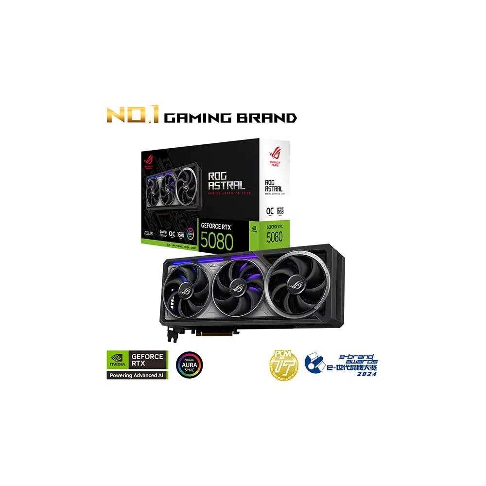 ASUS ROG Astral GeForce RTX 5080 16G OC видеокарта 1