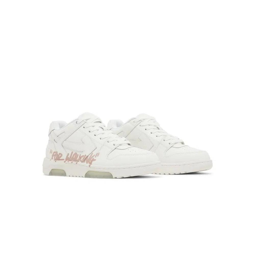 Кроссовки Off-White Wmns Out of Office 'For Walking - White Pink' 2023 8