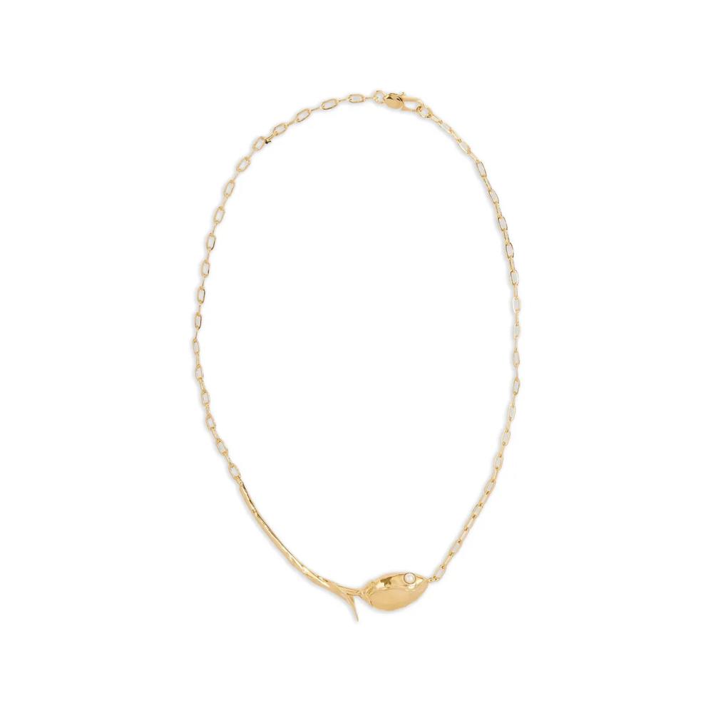 Bloom floral-pendant necklace 1