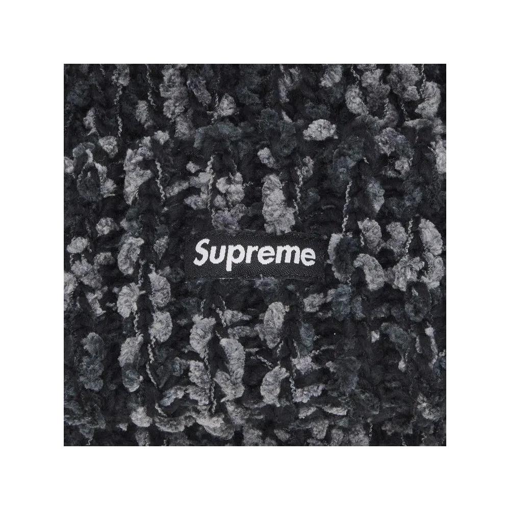 Шапки-бини Supreme Chenille Beanie 'Black' 3