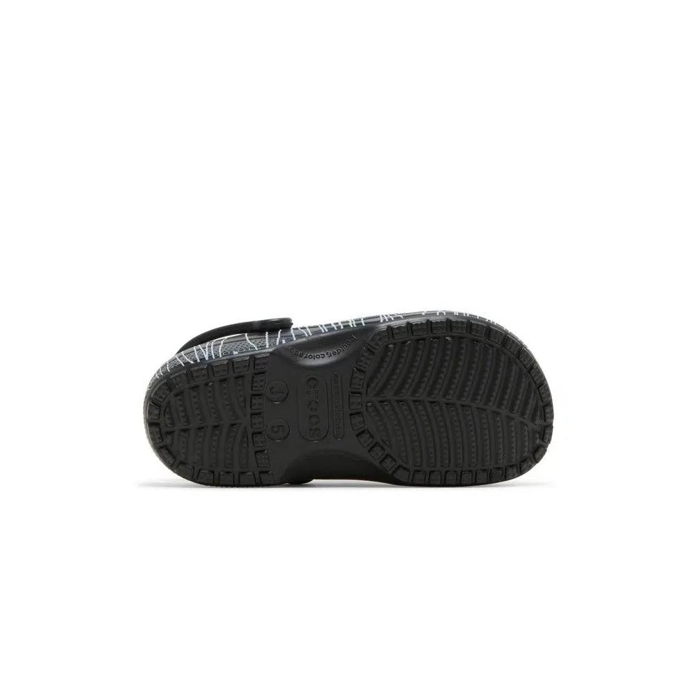 Сабо Ron English x Crocs Classic Clog Kids 'Party Animals - Zebra Black' 4