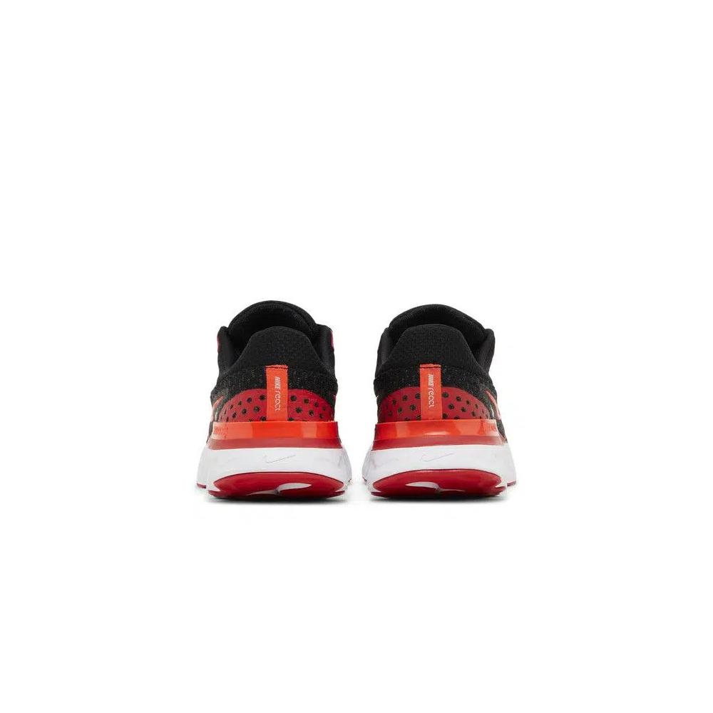 Кроссовки Nike Wmns React Infinity Run Flyknit 3 'Black University Red' 6