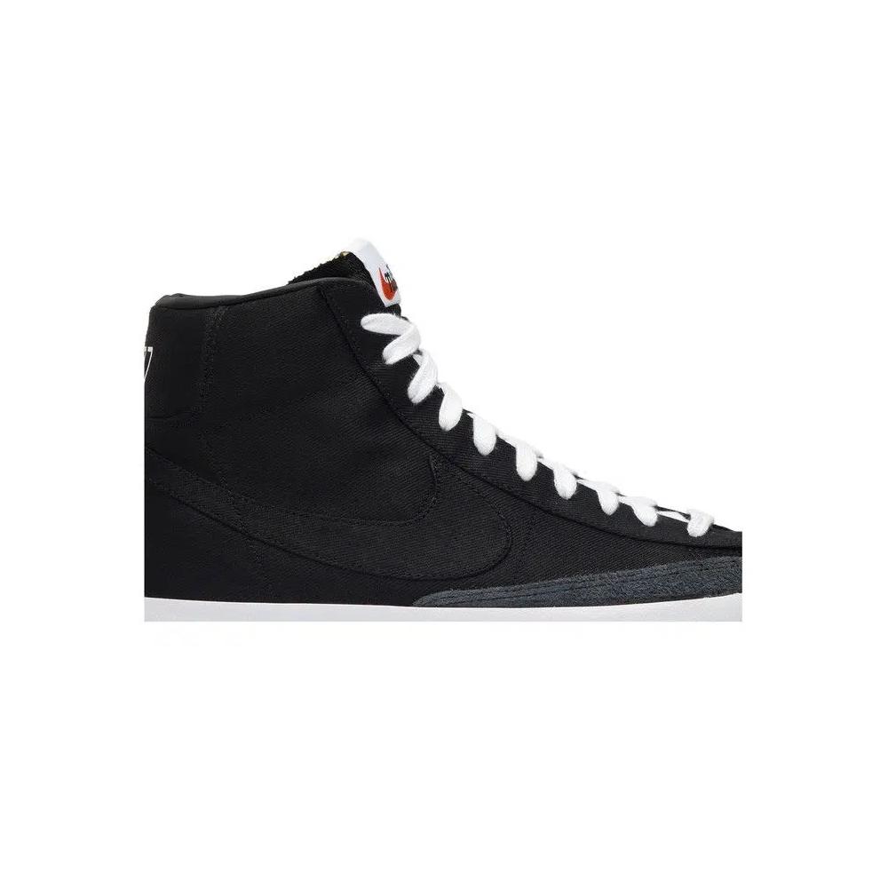 Кроссовки Nike Blazer Mid '77 Canvas «Black» 2