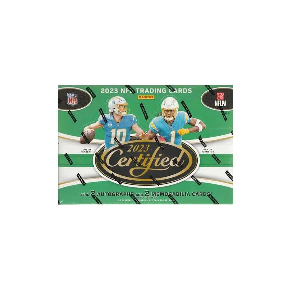 Спортивные карточки 2023 Panini Certified Football Hobby Box 2