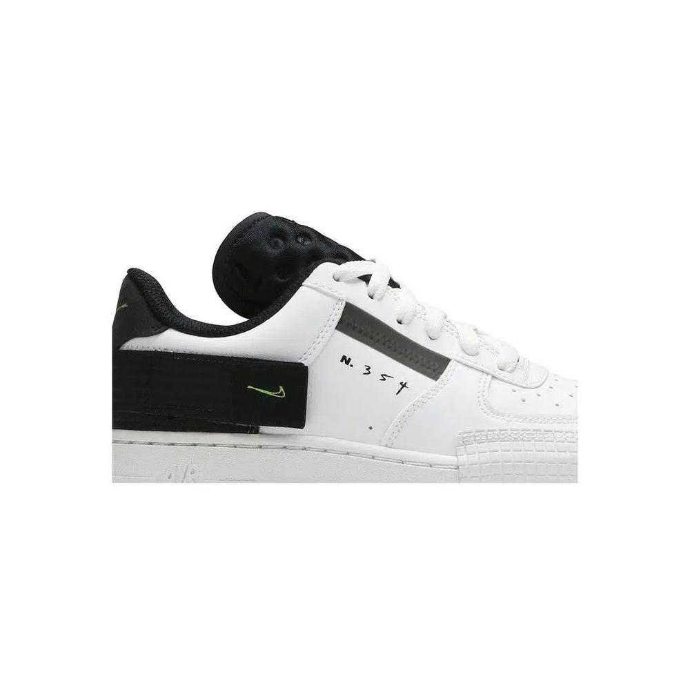 Кроссовки Nike Air Force 1 Type GS 'White Black Volt' 2