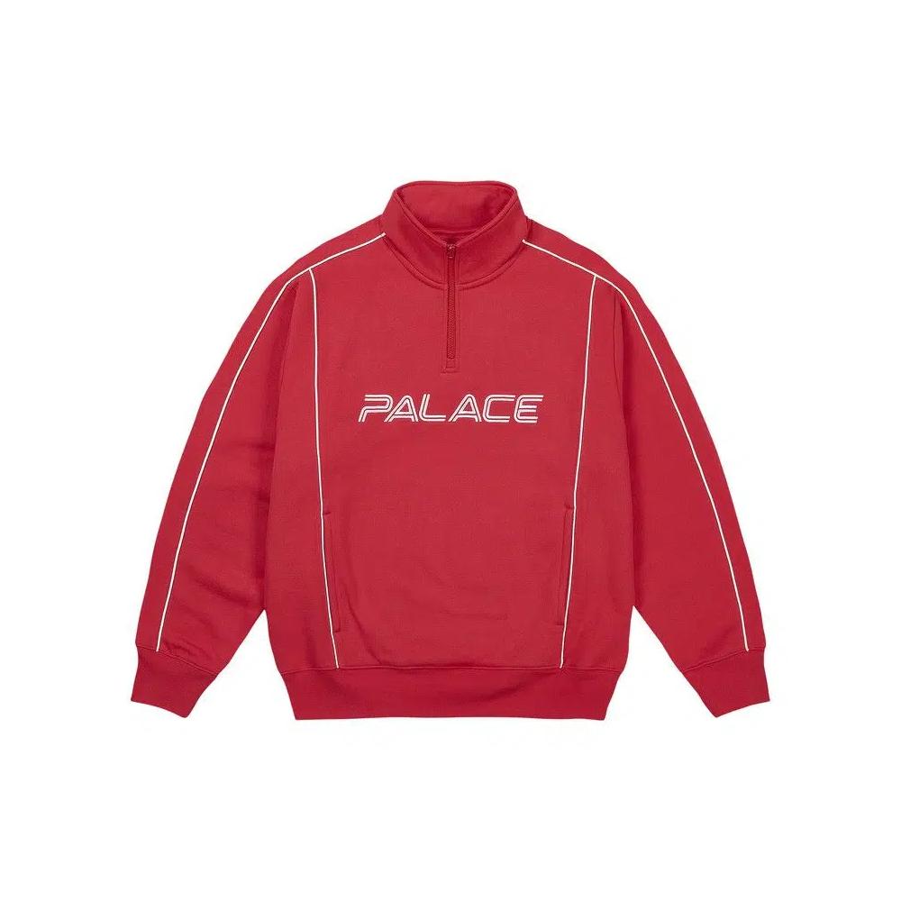Худи Palace Piped 46026 Zip 'Racey Red' 1