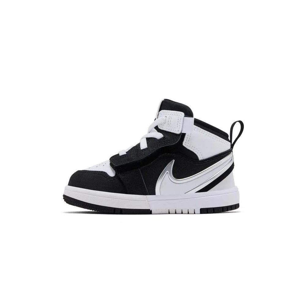 Кроссовки Air Jordan 1 Mid RM EasyOn TD 'Black White' 3