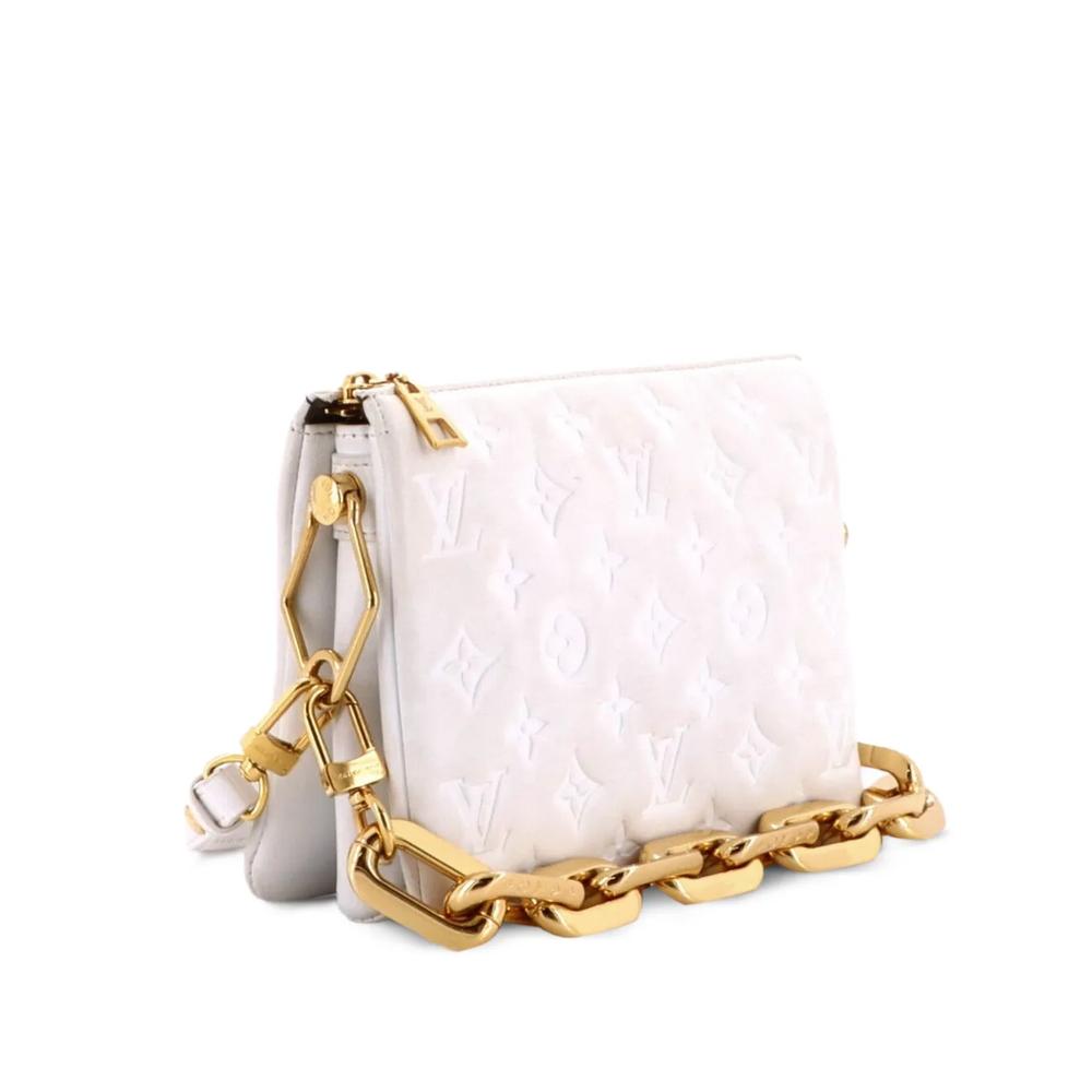Сумка через плечо Coussin Bag Monogram Embossed Lambskin BB 1