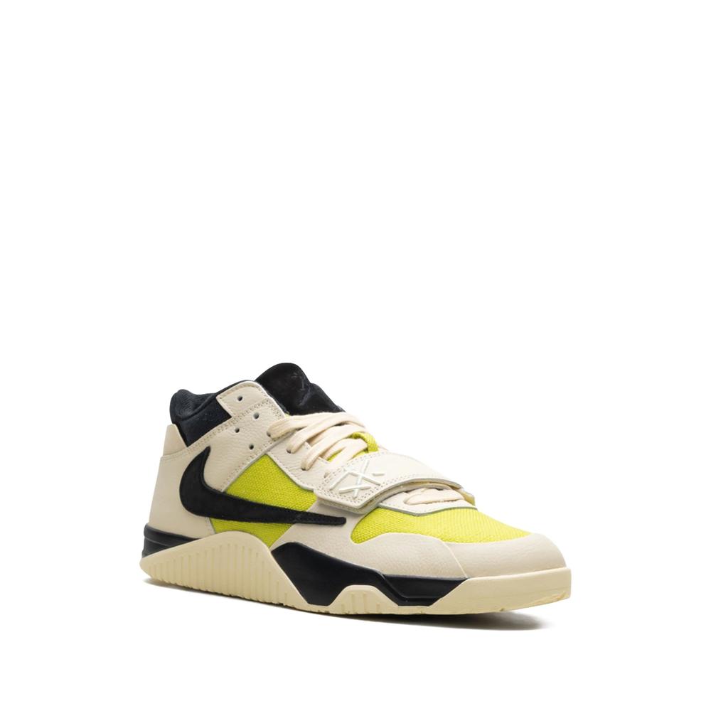Кроссовки Jumpman Jack TR Muslin/Black/Bright Cactus из коллаборации с Travis Scott 2