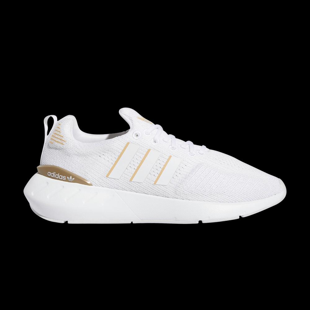 Кроссовки Adidas Wmns Swift Run 22 'White Gold Metallic' 1