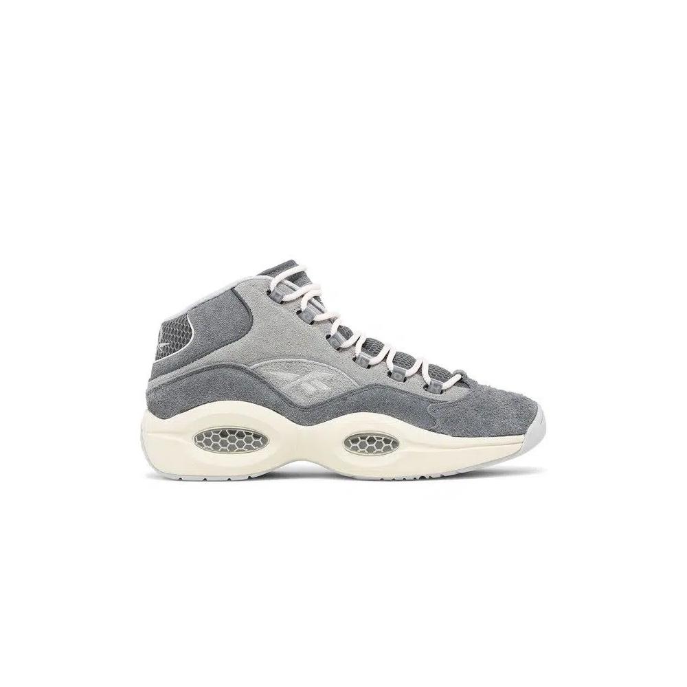 Кроссовки Reebok Question Mid 'Grey Suede' 1