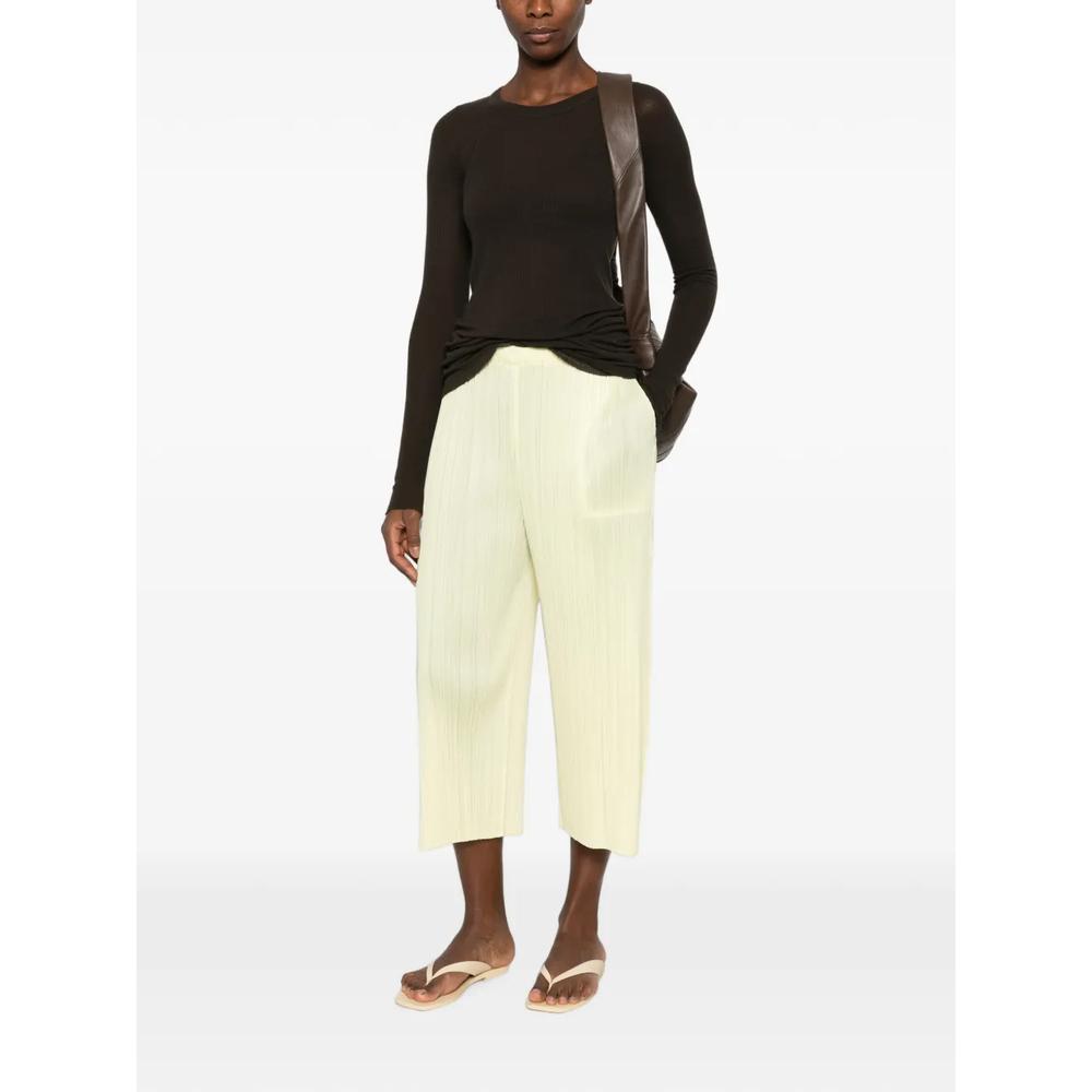 Monthly Colors pleated trousers 2