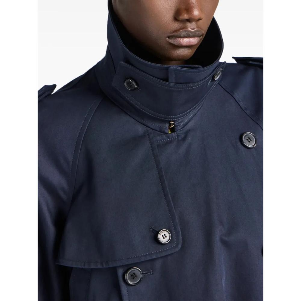 belted boxy-fit cropped parka jacket 5