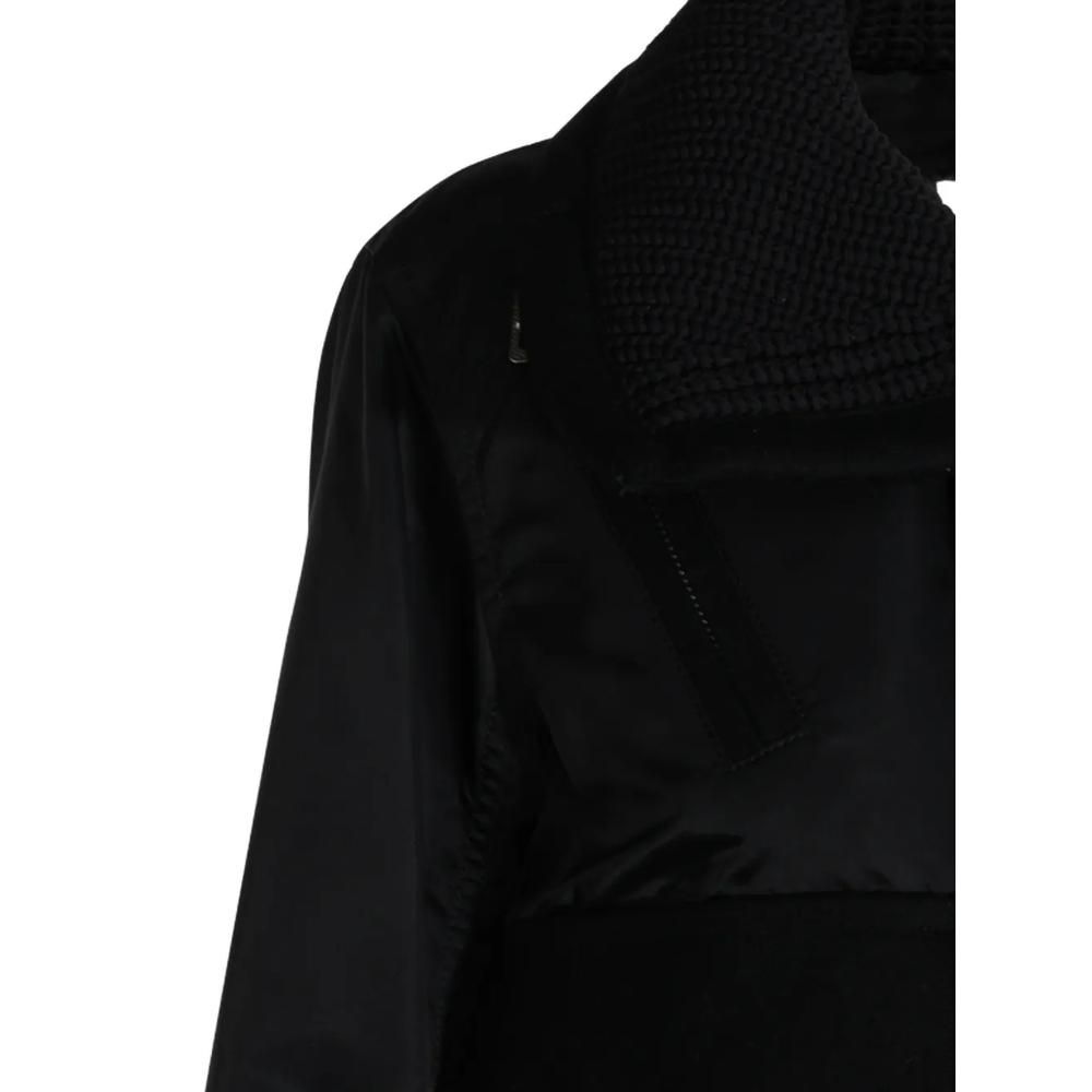 ribbed-knit collar jacket 5