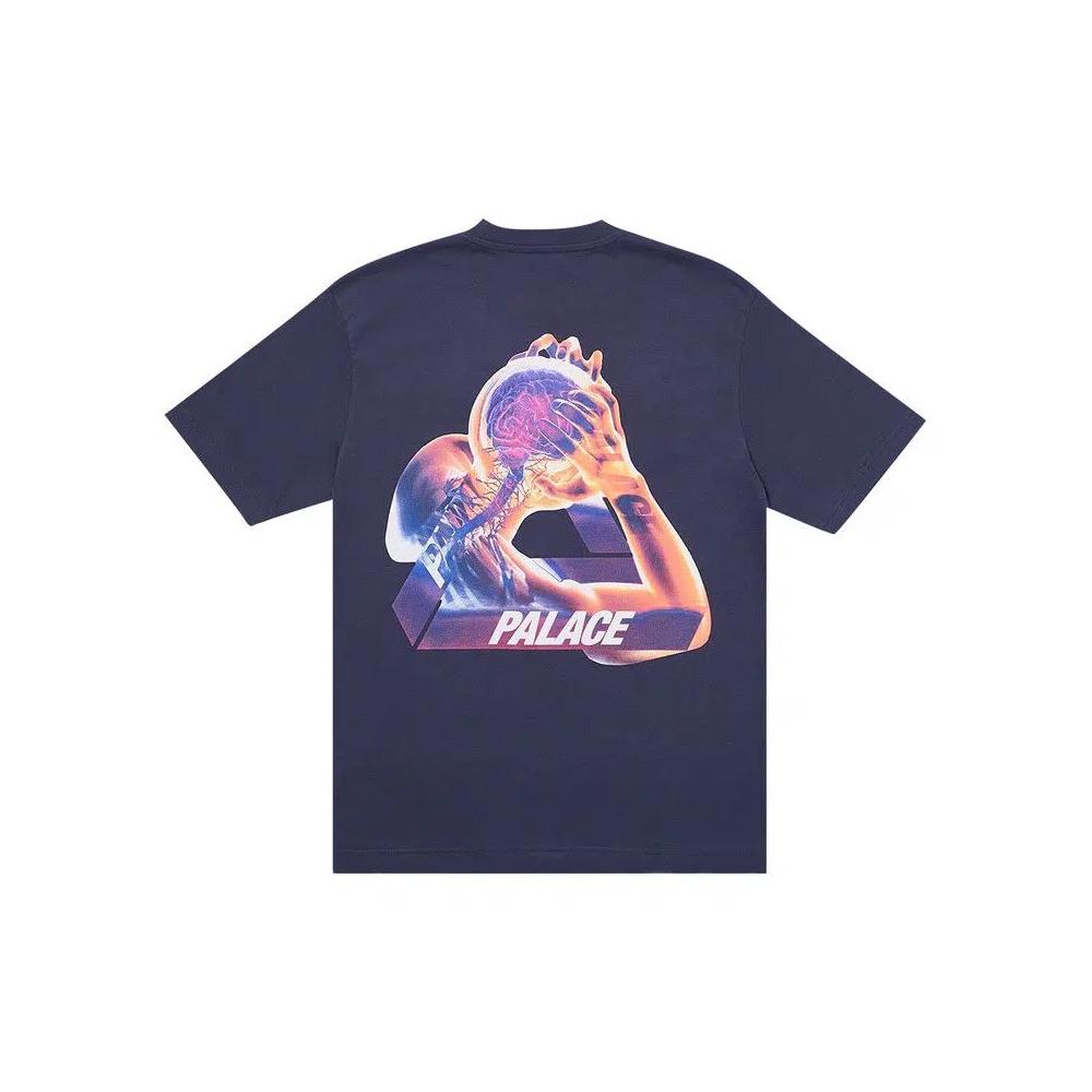 Футболки Palace Tri-Gaine T-Shirt 'Navy' 2