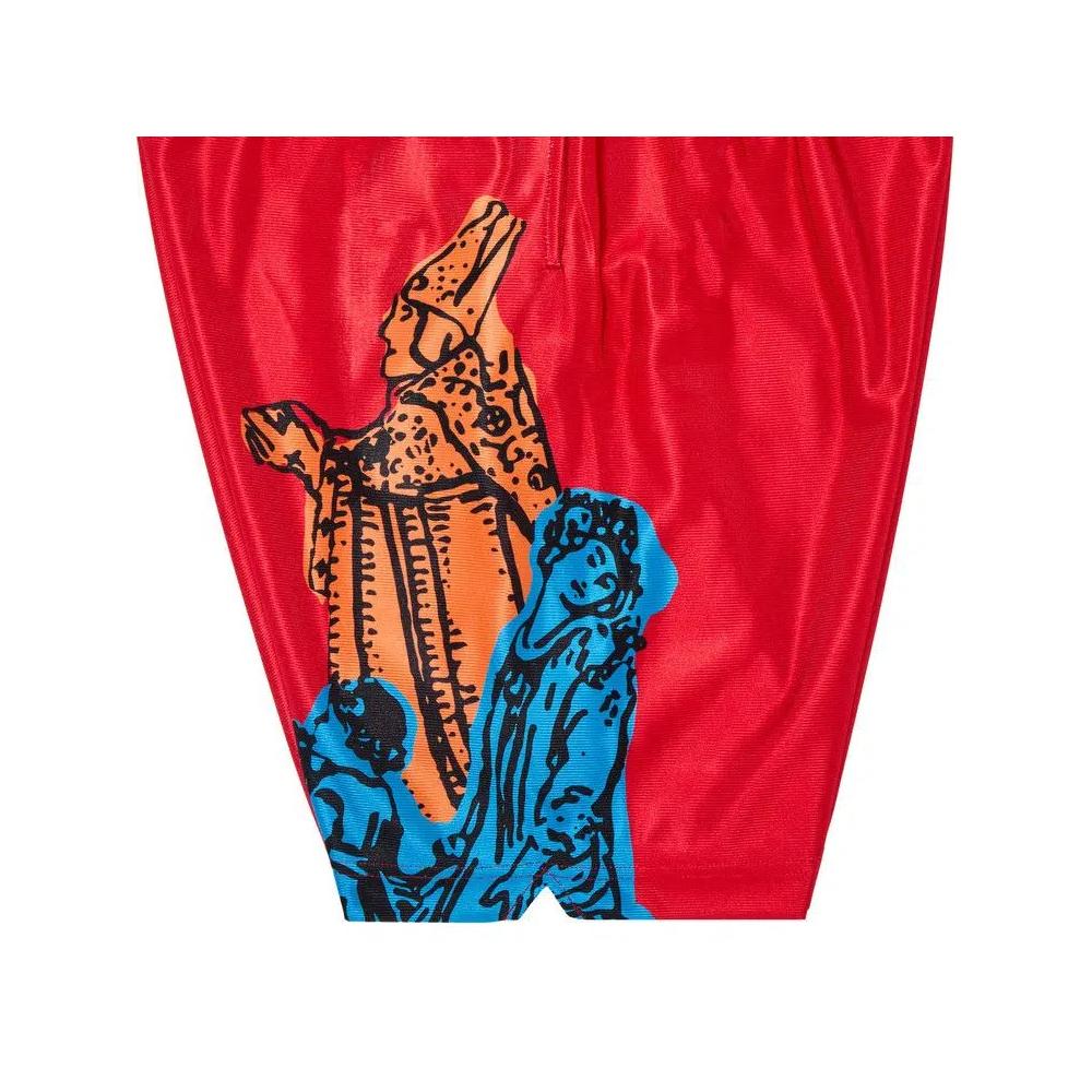 Шорты GOAT Death Tarot Shorts Red 3