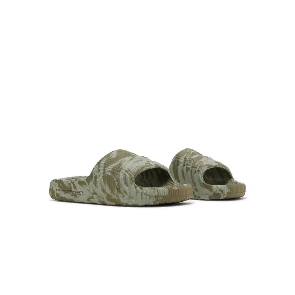 Слайды adidas Adilette 22 'Olive Strata Camo' 8
