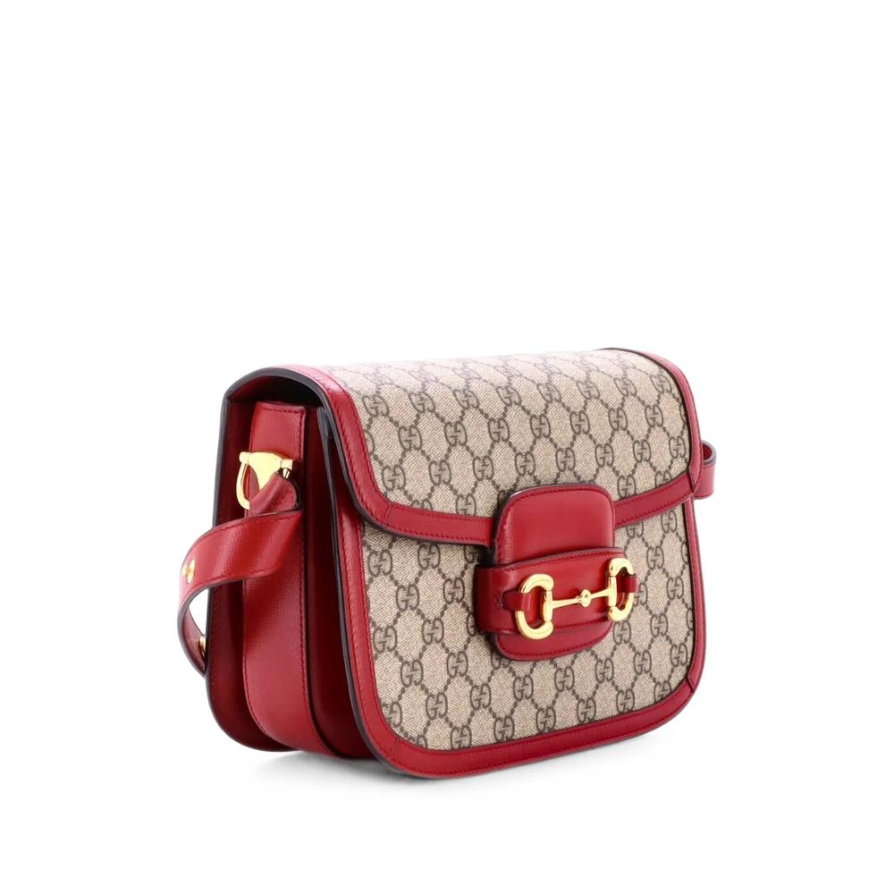 Horsebit 1955 Shoulder Bag GG Coated Canvas with Leather Small crossbody bag 3