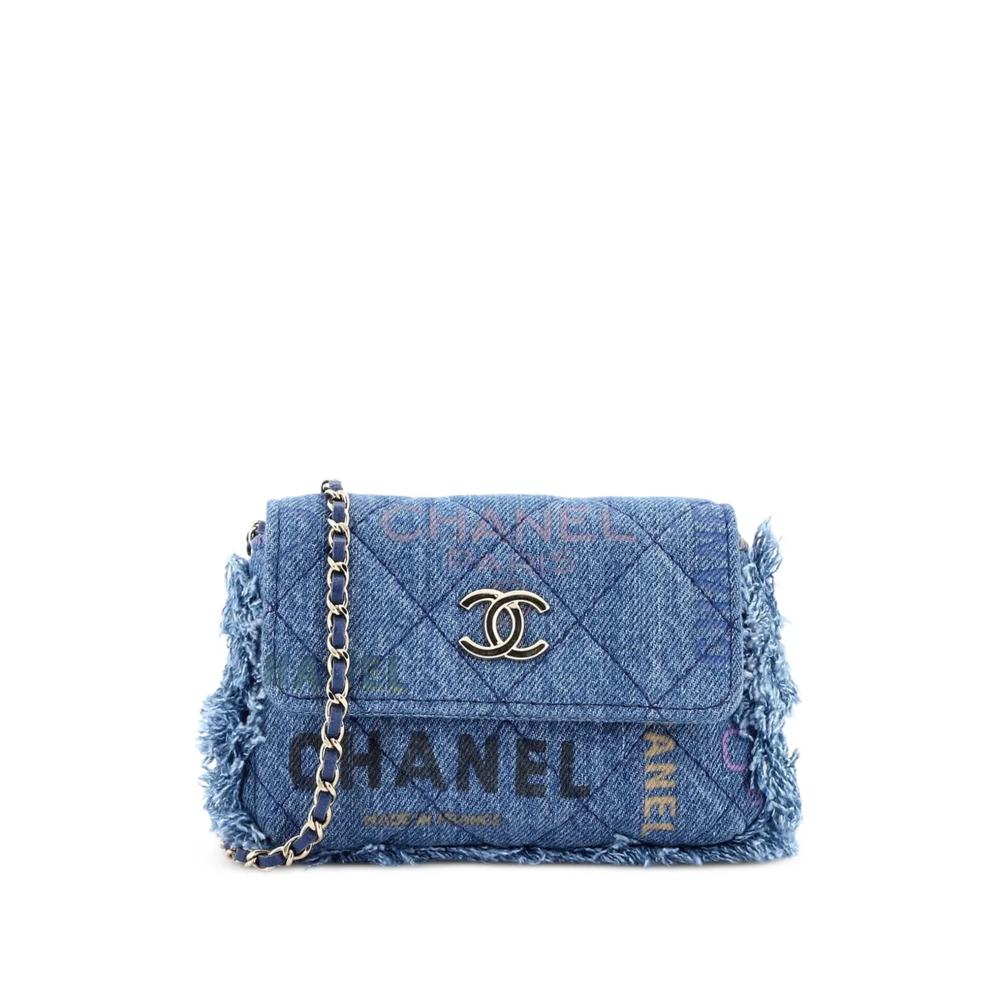 Сумка через плечо Denim Mood Flap Clutch с логотипом 1