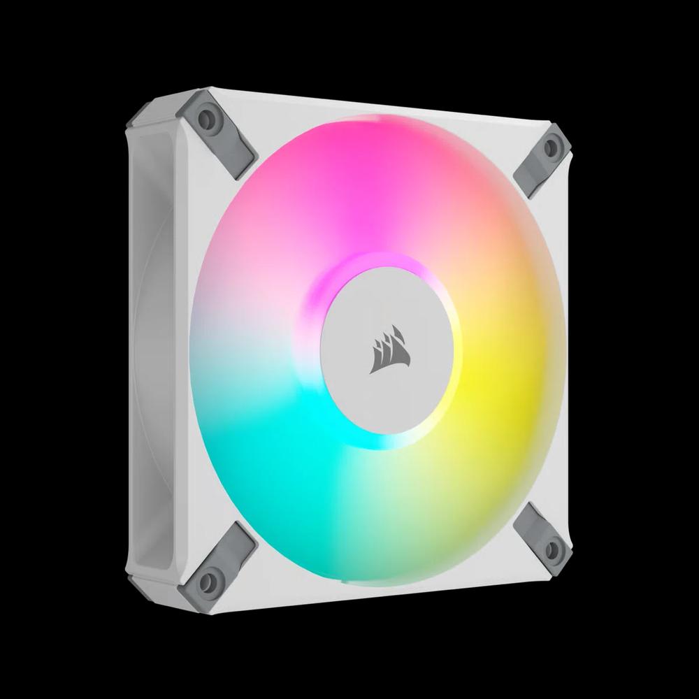 Corsair iCUE AF120 ELITE RGB 120mm вентилятор — белый (одиночная упаковка) 1