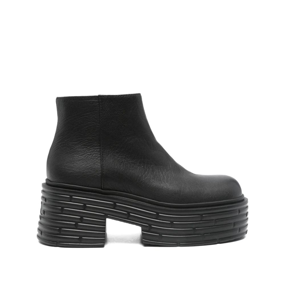 Ботинки с закругленным носком 1