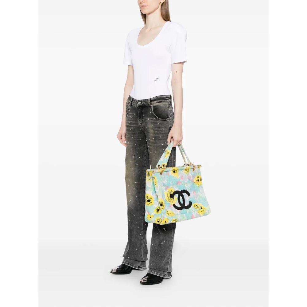 Сумка-тоут с цветочным принтом 2