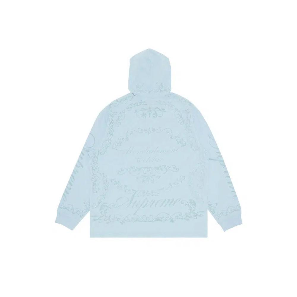 Худи Supreme Celebré Hooded Long-Sleeve Top 'Blue' 2