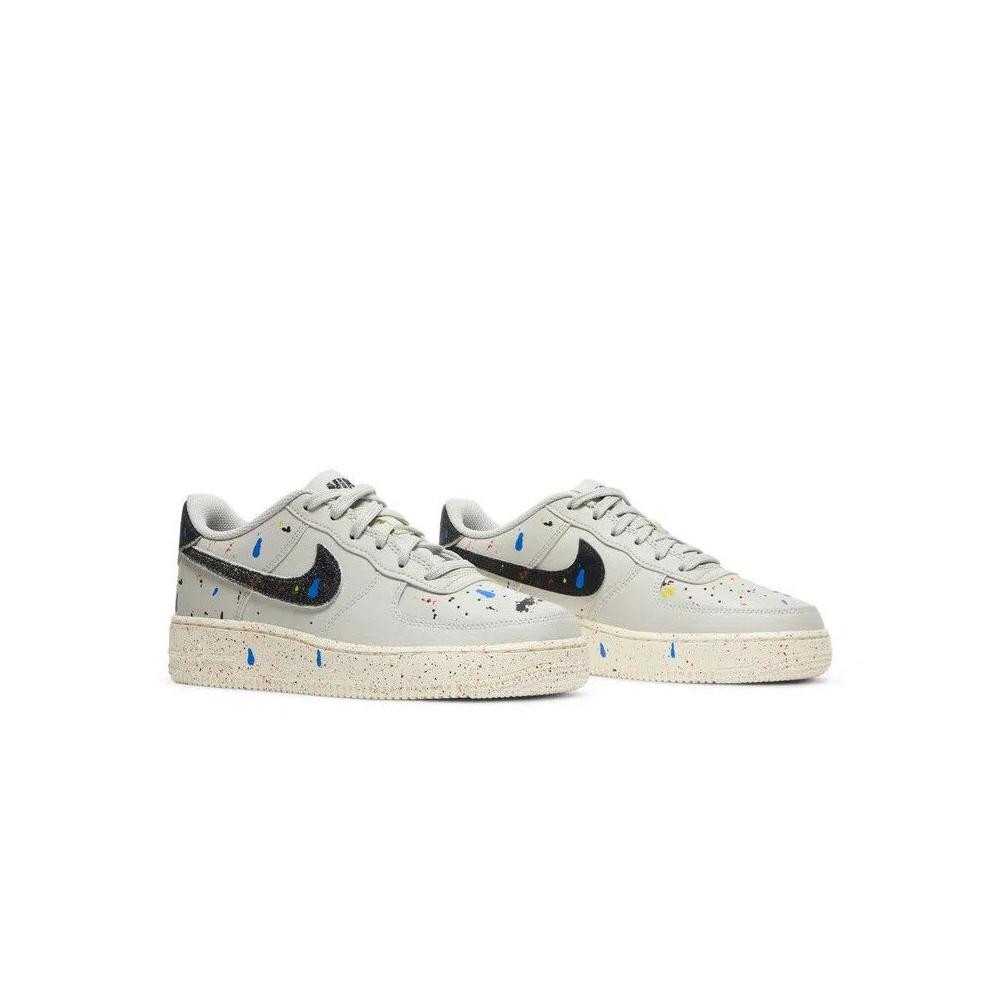 Кроссовки Nike Air Force 1 LV8 3 GS 'Paint Splatter - Light Bone' 8