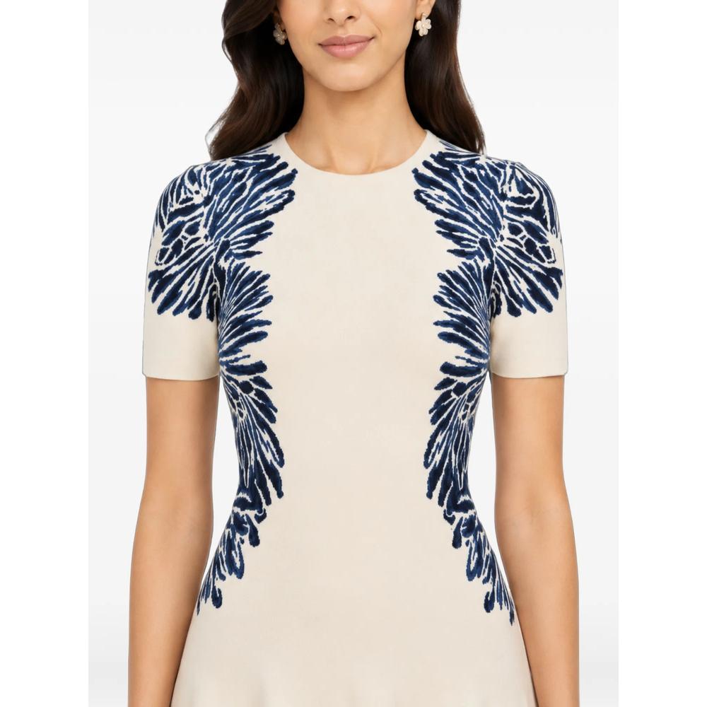 Sofie jacquard-knit midi dress 4