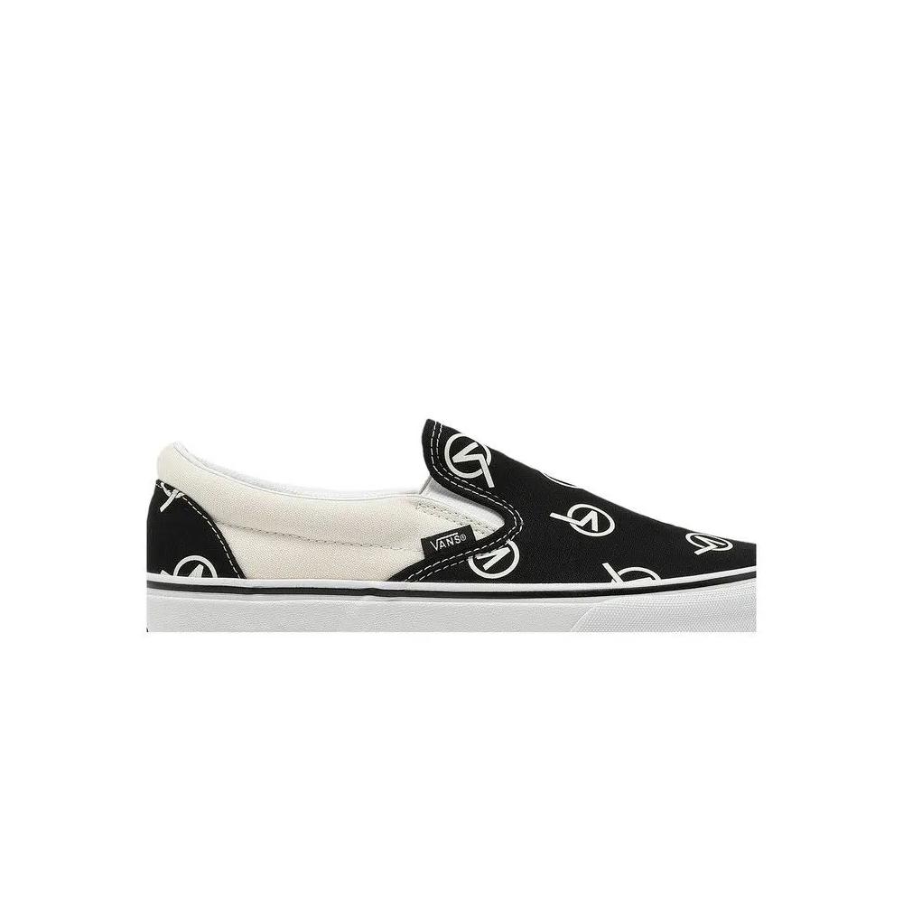 Слипоны Vans Classic Slip-On "Circle V" 2