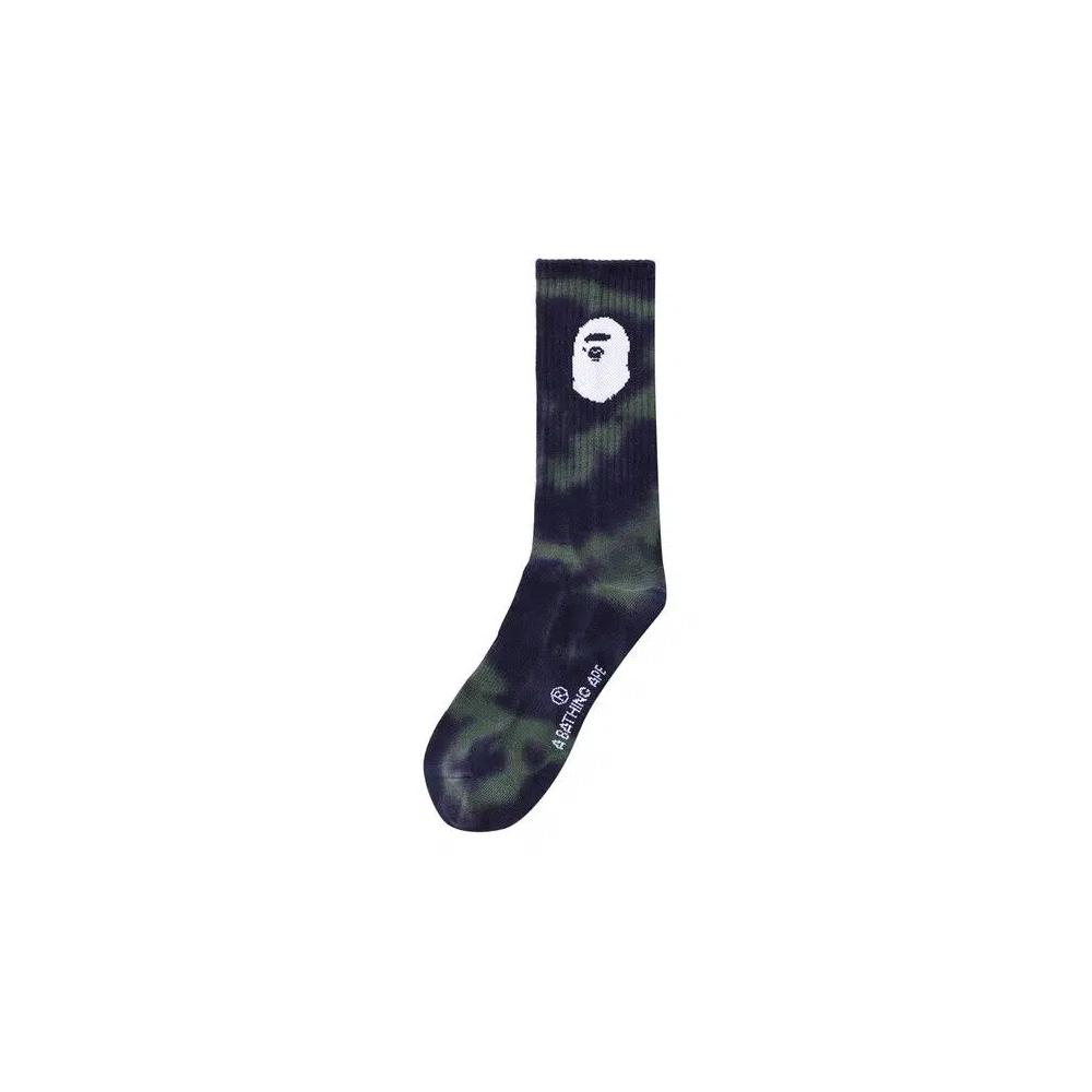 Носки и колготки BAPE Tie Dye Socks 'Purple' 1