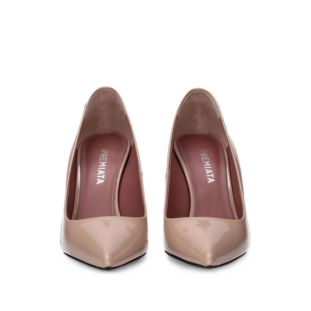 patent-finish point-toe heeled pumps 4