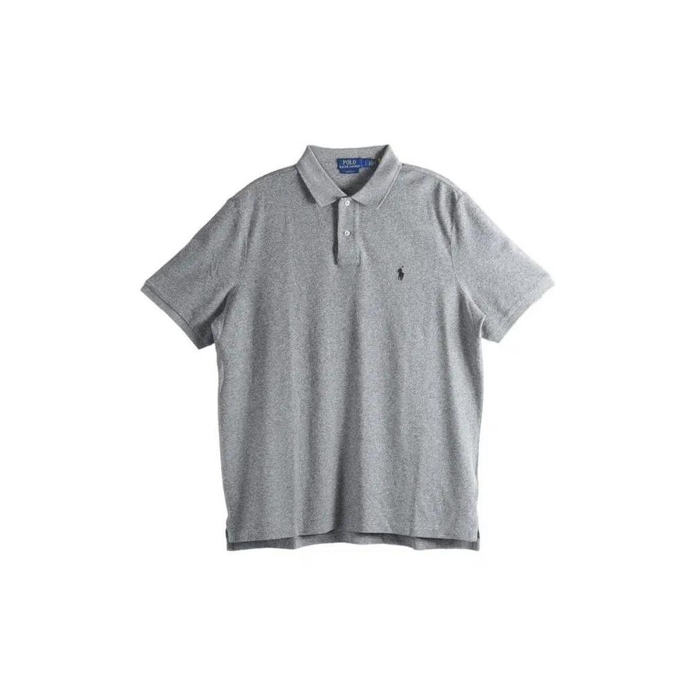 Поло Polo Ralph Lauren Classic Fit Short-Sleeve Mesh Polo 'Canterbury Heather' 1