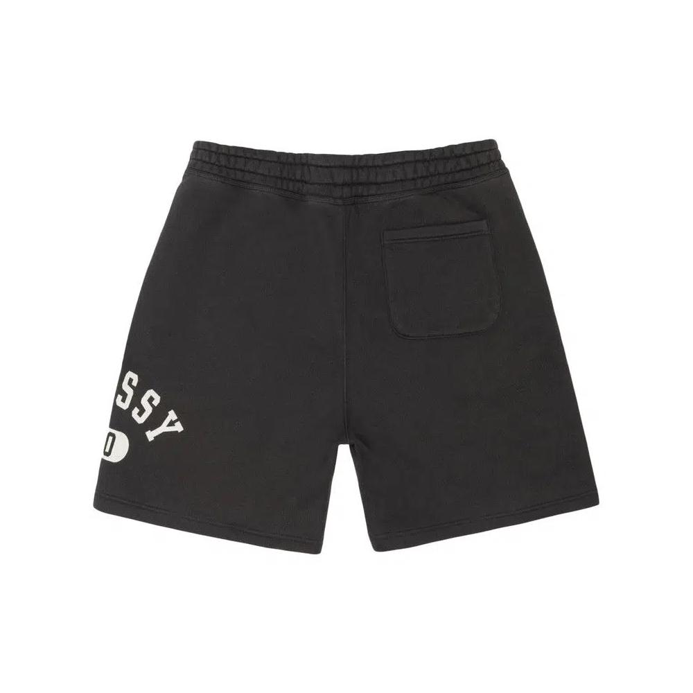 Шорты Stussy Varsity Fleece Short 'Вымытый черный' 2