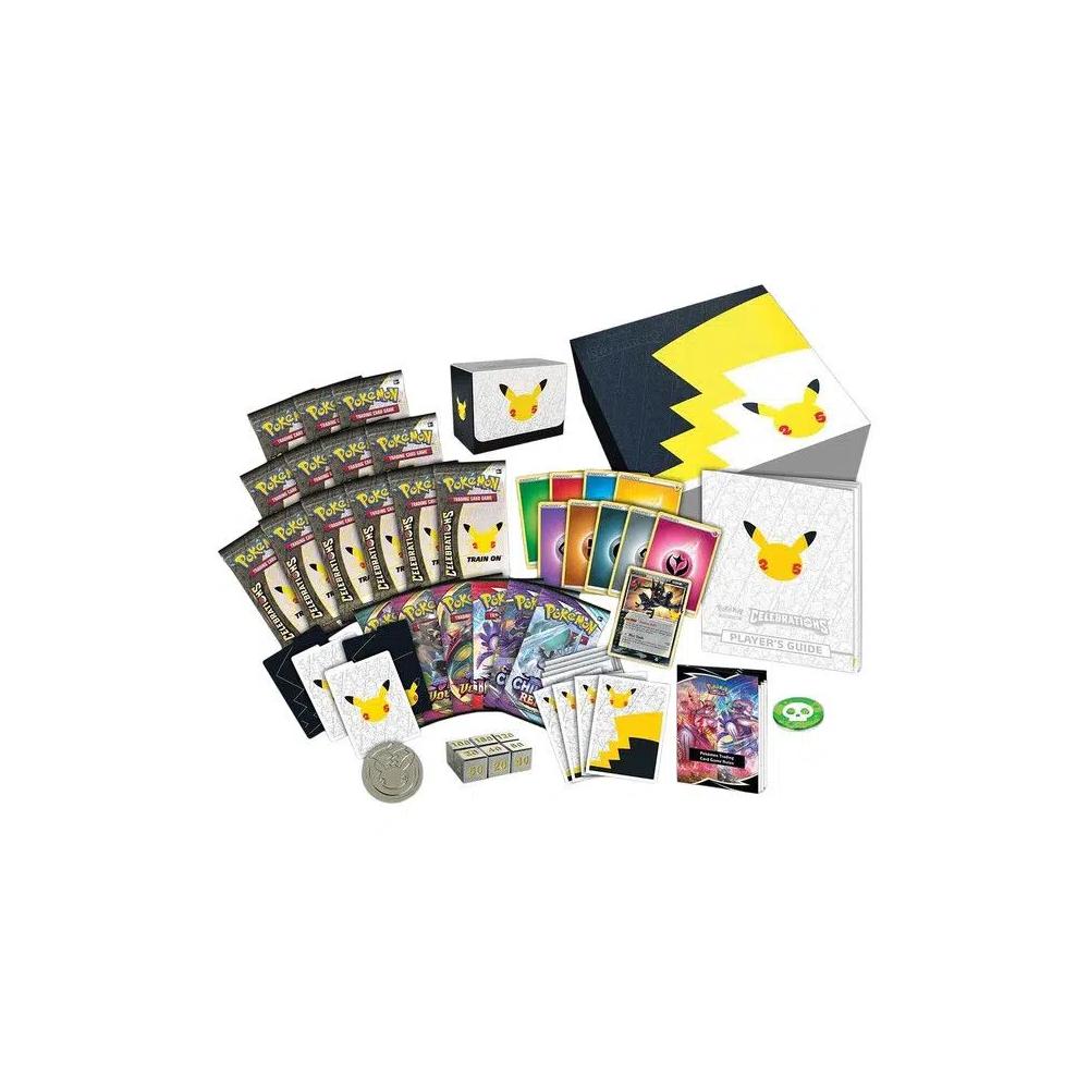 Коллекционные карточки Pokémon 25th Anniversary Celebrations Pokémon Center EXclusive Elite Trainer Box 4