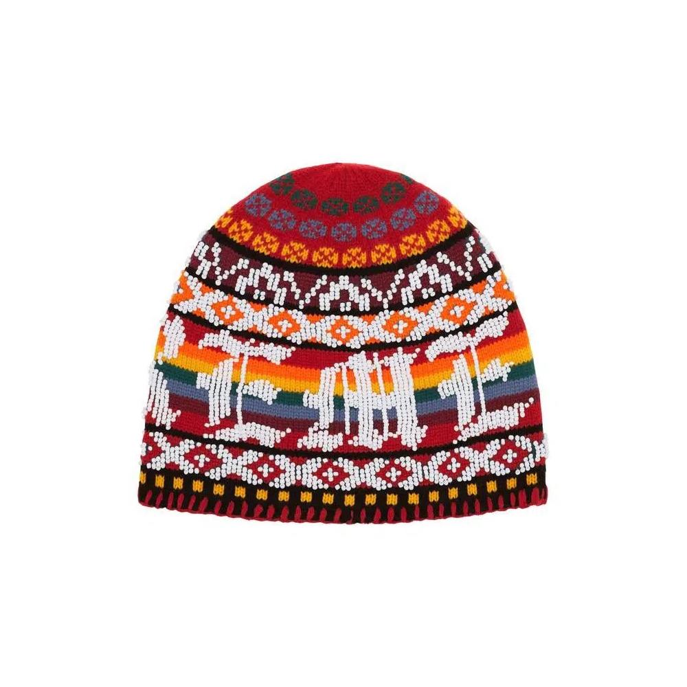 Бини Supreme Beaded Beanie 'Red' 2