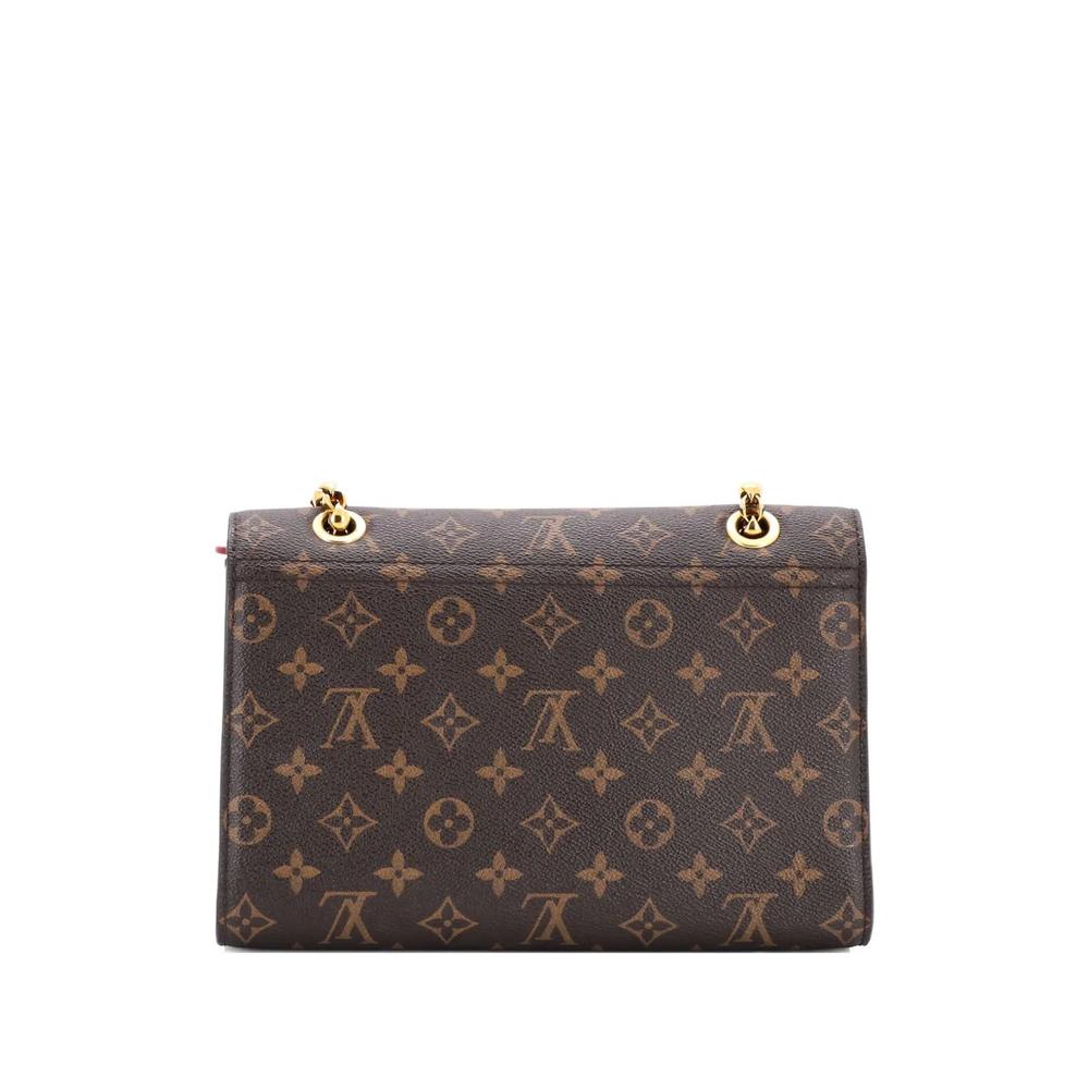 Victoire Handbag Monogram Canvas and Leather shoulder bag 2