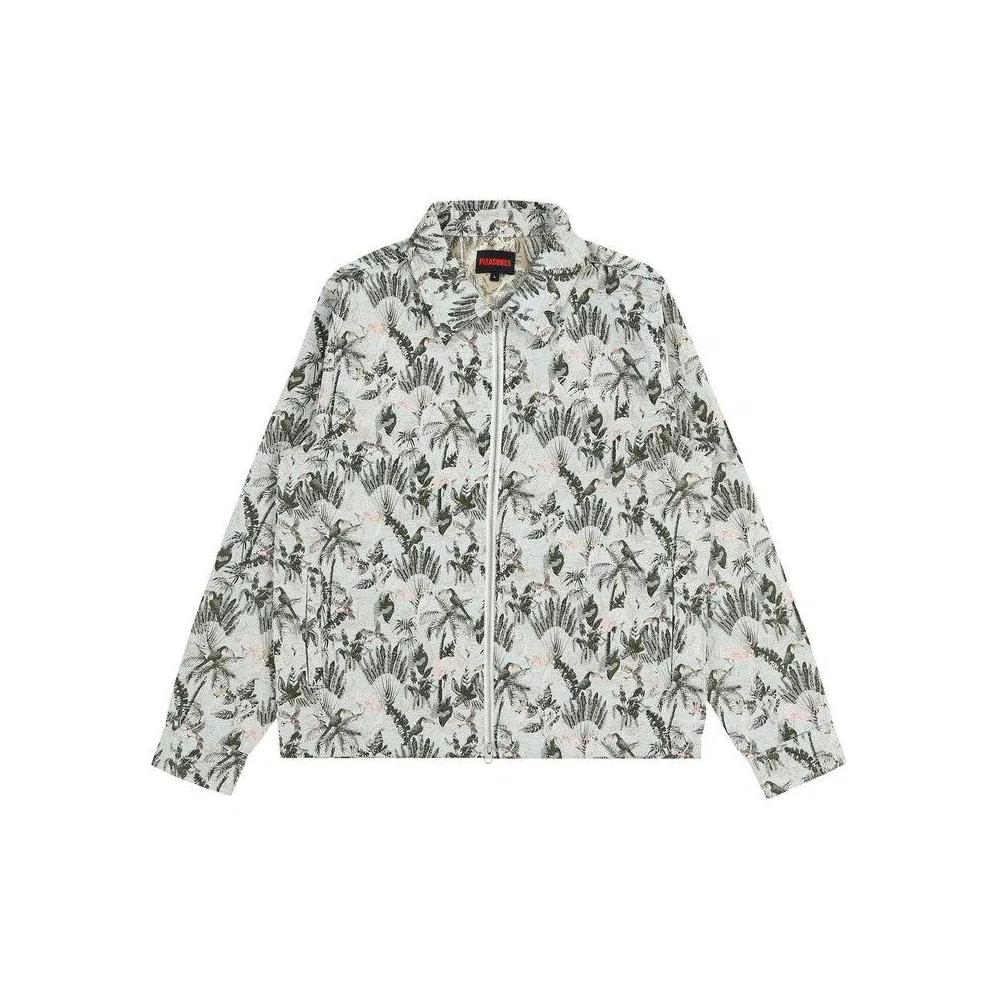Верхняя одежда Pleasures Parrot Work Jacket «Grey» 1