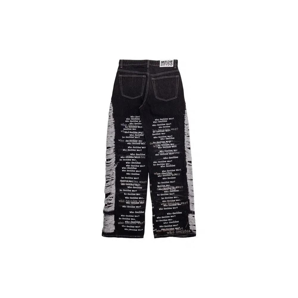 Джинсы Who Decides War Ultra Flare Denim 'Coal' 2