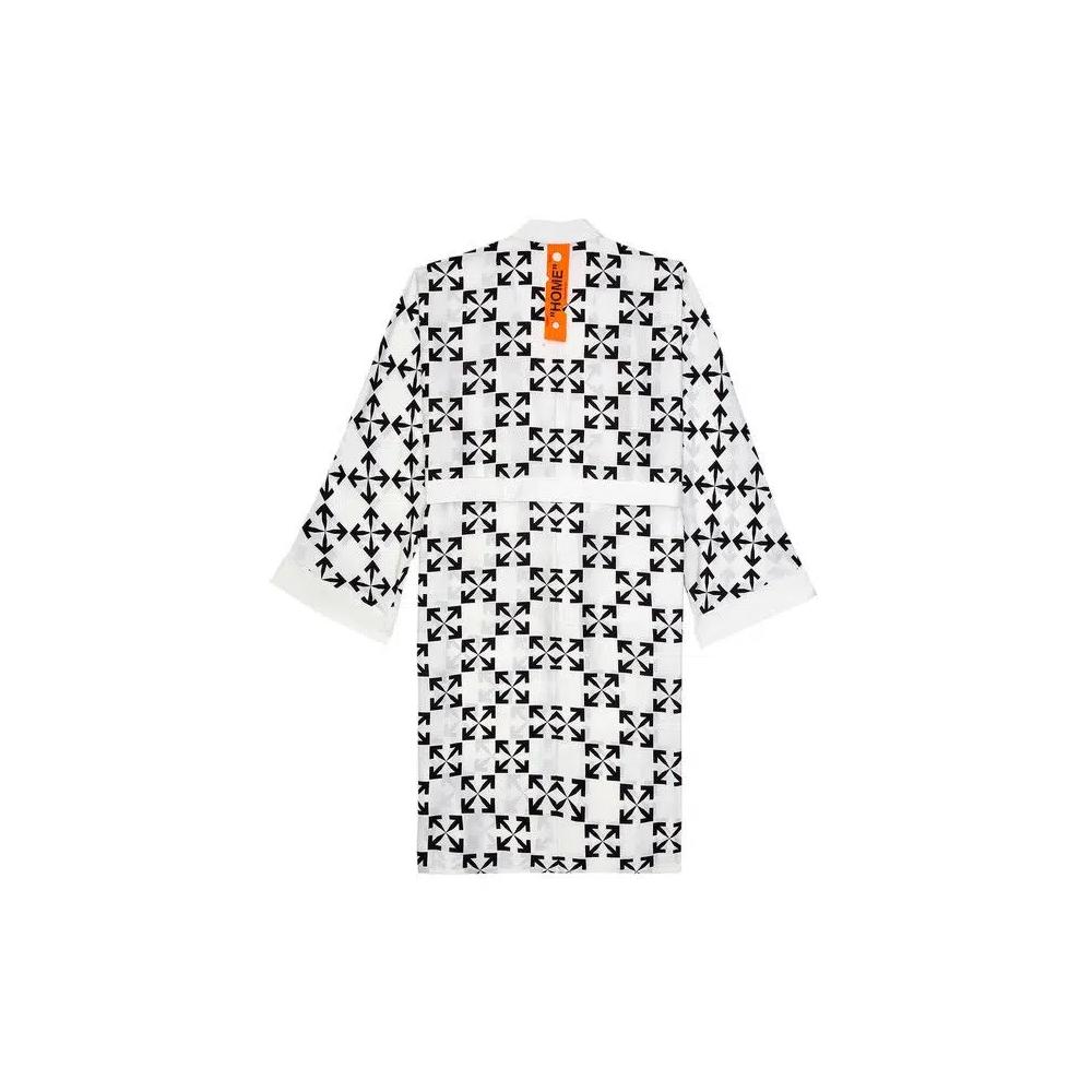 Пижамы Off-White Arrow Pattern Robe 'Black/White' 2