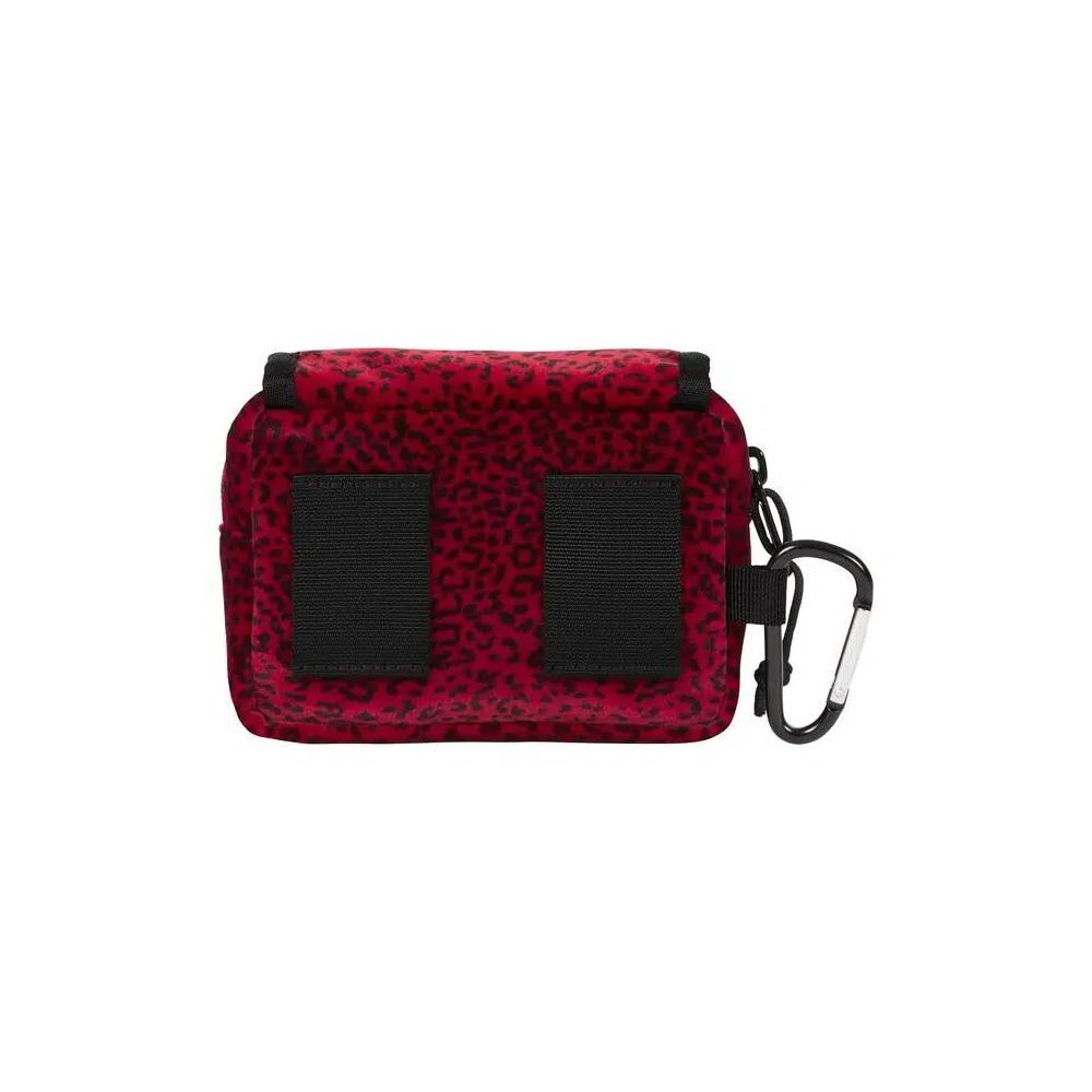 Кошельки Supreme Velvet Mini Pouch 'Red Leopard' 2