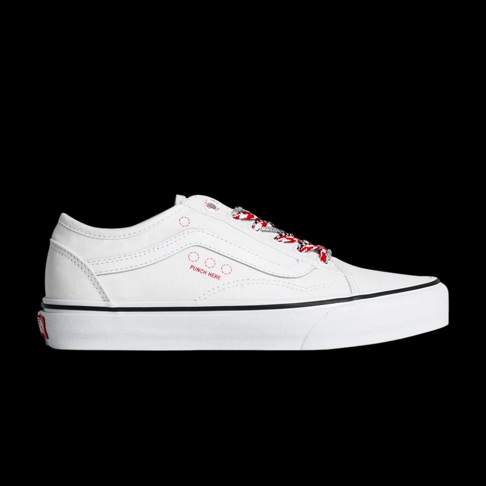 Кроссовки Vans Old Skool Tapered 'DIY - White' 1