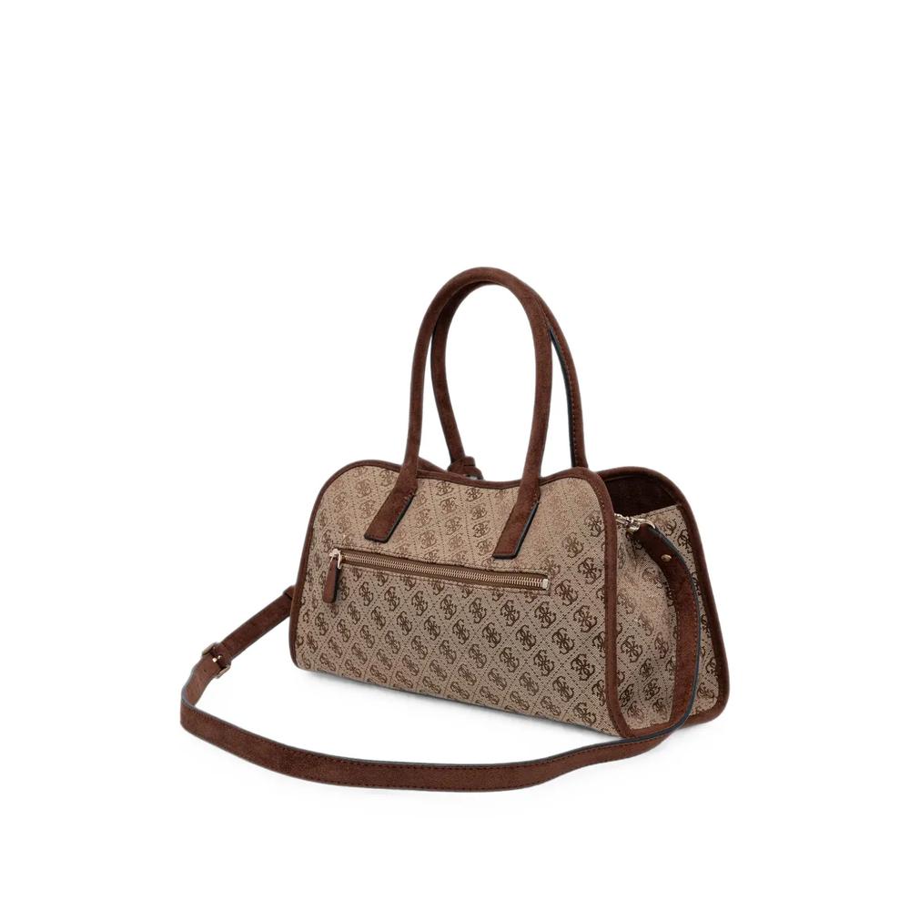 Samantha monogram-print logo-plaque tote bag 3