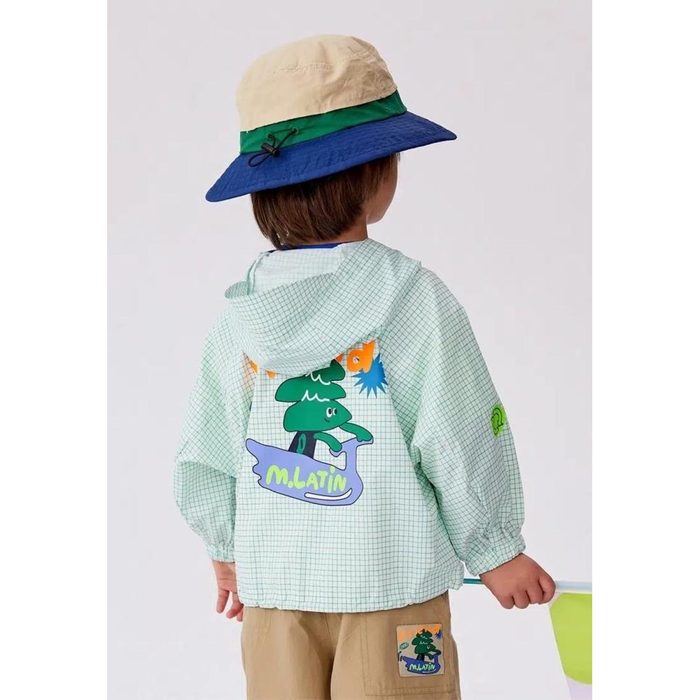 Куртка-худи с принтом Checker UV Protection Graphic Print 3
