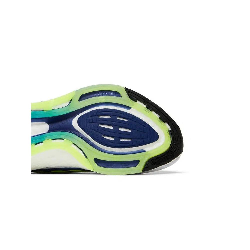Кроссовки Adidas UltraBoost 22 'White Solar Yellow Blue' 5