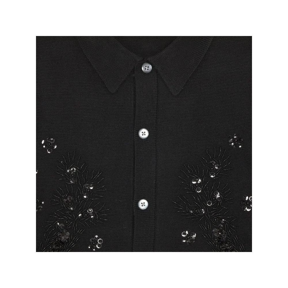 Кардиганы Supreme Beaded Appliqué Cardigan 'Black' 3