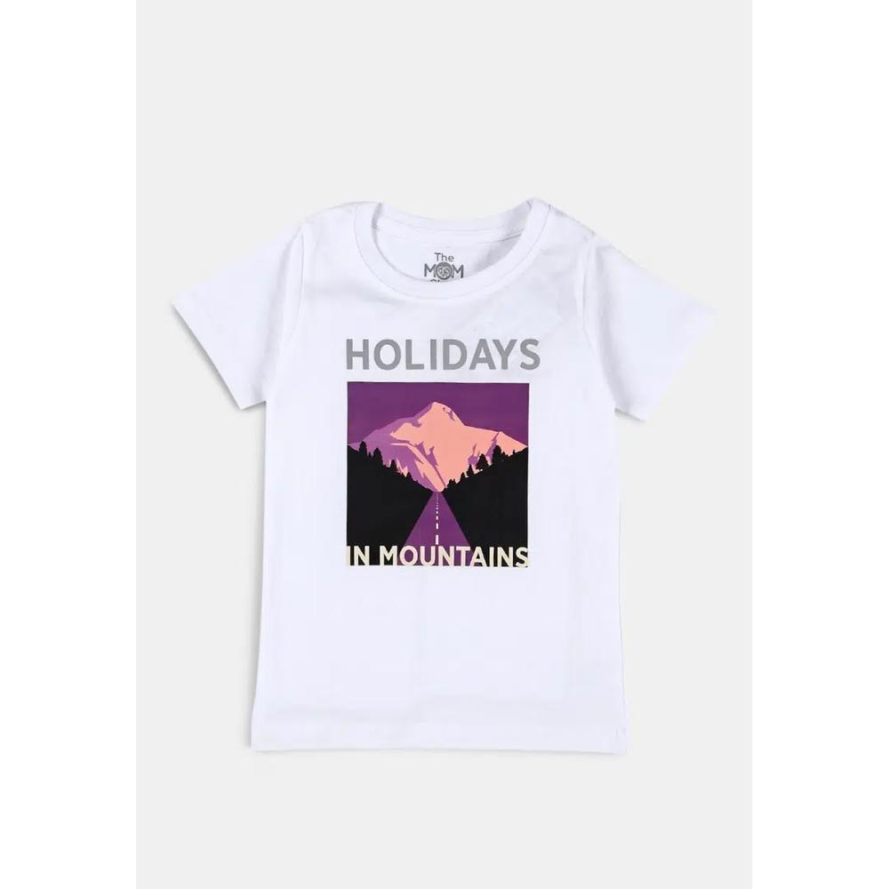 Детский набор футболка и карго для мальчиков Holidays In Mountains 2
