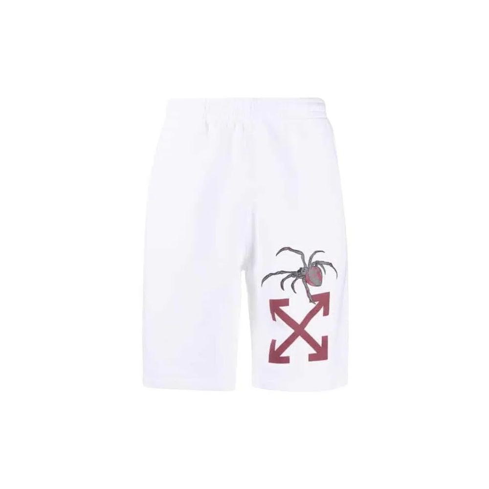 Штаны Off-White Spider Arachno Shorts 'White' 1