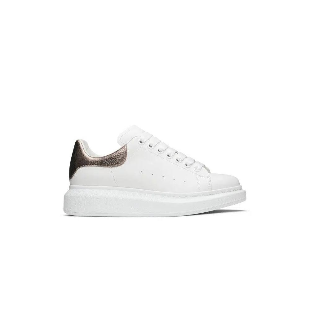 Кроссовки Alexander McQueen Wmns Oversized Sneaker 'White Rose Gold' 1